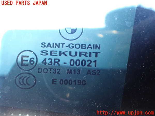 2UPJ-9235811380]BMW X3(PC30)(E83系)右クォーターガラス 中古(43R-00021 M13)_2