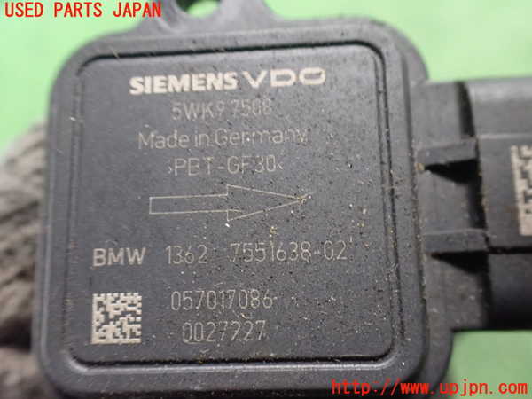 2UPJ-9235816320]BMW X3(PC30)(E83系)エアフロメーター 中古_3