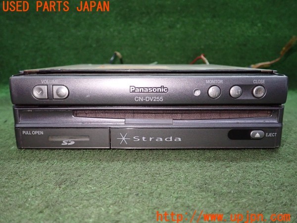 3UPJ=9235850502]フェアレディZ バージョンS 2by2 Tバールーフ(GZ32)前期 Panasonic パナソニック ストラーダ CN-DV255FD DVDナビ 中古_3
