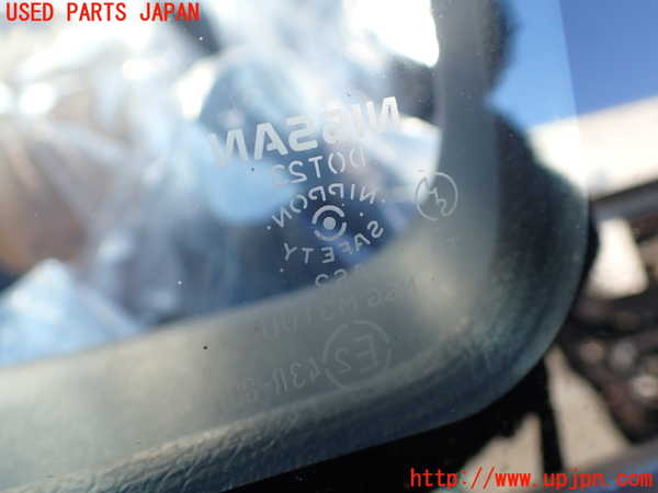 1UPJ-9235851380]フェアレディZ(GZ32)右クォーターガラス 中古(43R-001134 M31.08)_2