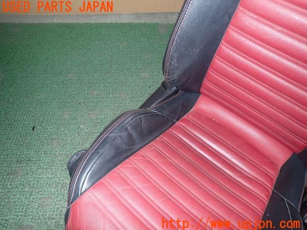 3UPJ=9235860609]アバルト 124スパイダー(NF2EK)純正 シートセット 運転席 助手席 難あり 中古_4