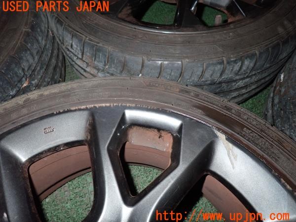 3UPJ=9235860918]アバルト 124スパイダー(NF2EK)純正 MOPAR 9965A87070 ホイール 17×7J +45 PCD100 4穴 4本 中古_3