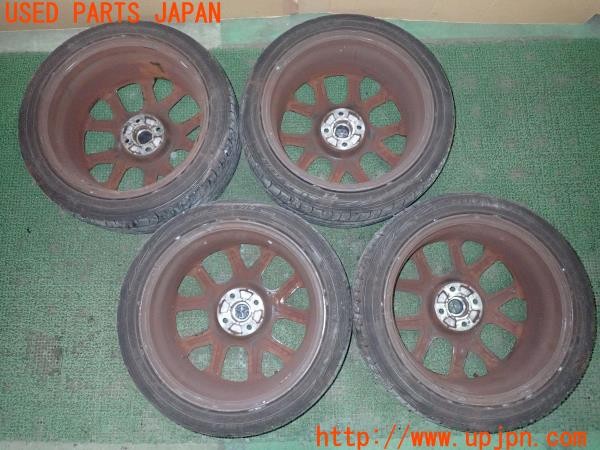 3UPJ=9235860918]アバルト 124スパイダー(NF2EK)純正 MOPAR 9965A87070 ホイール 17×7J +45 PCD100 4穴 4本 中古_5