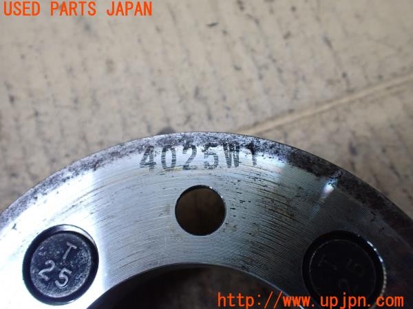 3UPJ=9235860972]アバルト 124スパイダー(NF2EK)KYO-EI 協永産業 Kics 4025W1 W2554 ワイドトレッドスペーサー② 25mm PCD100 4穴 2枚 中古_3