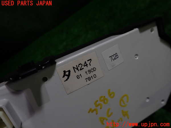 1UPJ-9235866066]アバルト・124スパイダー(NF2EK)エアコンスイッチ1 中古_4