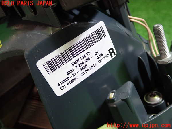 1UPJ-9235881550]BMW 320i グランツーリスモ(3X20)(F34)右リアフィニッシャー 中古_2