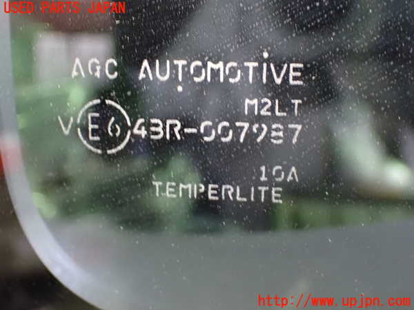 1UPJ-9235891382]デリカD：2(ソリオ)(MB36S)左クォーターガラス 中古(43R-007987 M2LT)_2