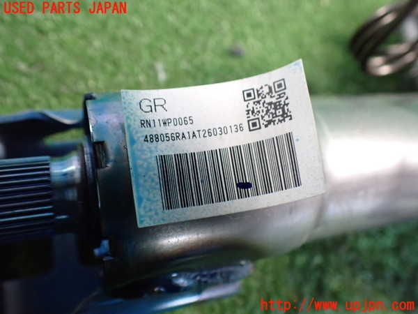 2UPJ-9235904260]アウトランダーPHEV(GN0W)ステアリングシャフト 中古_3