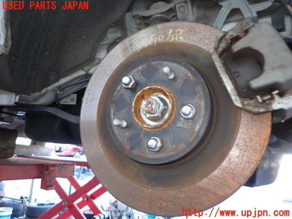 2UPJ-9235904305]アウトランダーPHEV(GN0W)左リアナックルハブ 中古_2