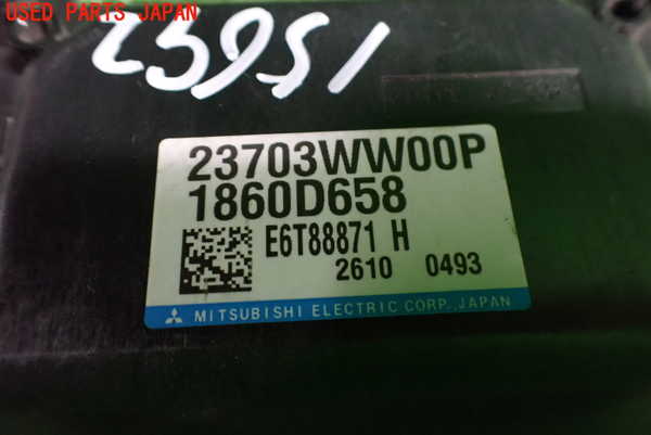 2UPJ-9235906110]アウトランダーPHEV(GN0W)エンジンコンピューター 中古_2