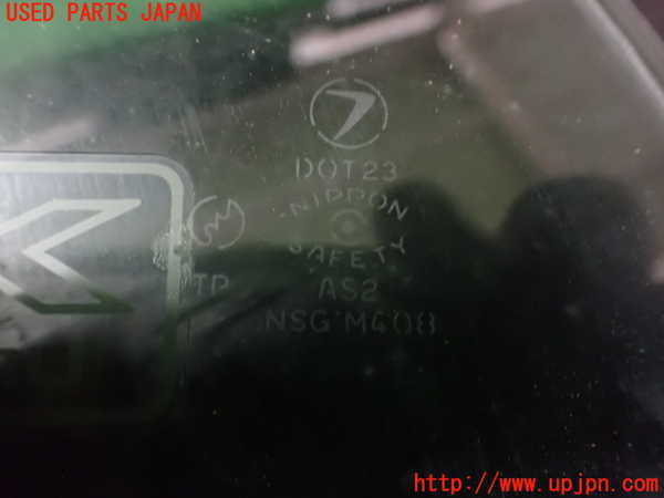 2UPJ-9235931328]アルシオーネ SVX(CXD)左後ガラス 中古 NSG M4O8_3
