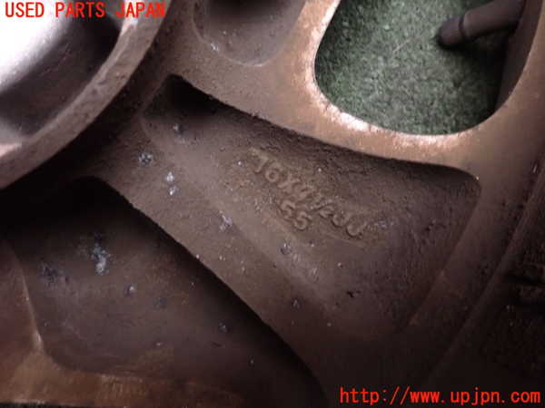 2UPJ-9235939034]アルシオーネ SVX(CXD)タイヤ　ホイール　1本④ 225/50R16 中古_5