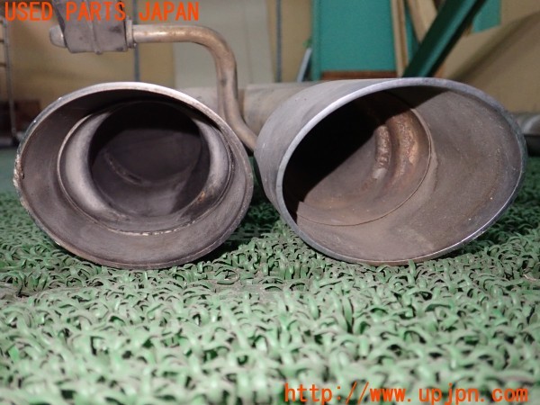 3UPJ=9235940152]BMW アルピナ D3 ビターボ リムジン(3N1A E90系)純正 リアマフラー 2分割カット 中古_5