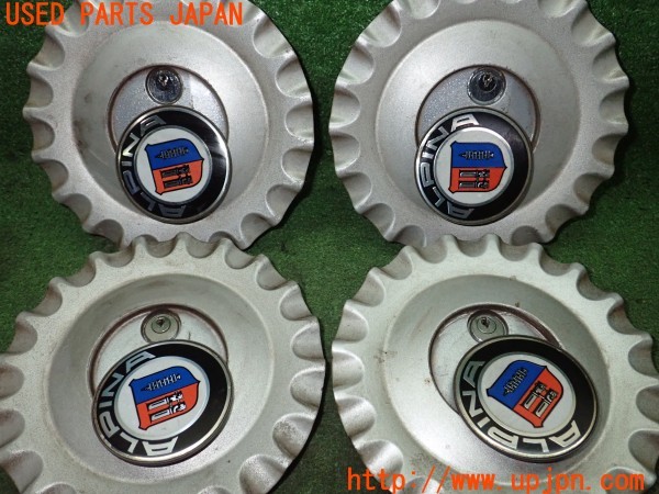 3UPJ=9235940975]BMW アルピナ D3 ビターボ リムジン(3N1A E90系)純正 36 10 064 ホイールセンターキャップ 鍵 付き 中古_3