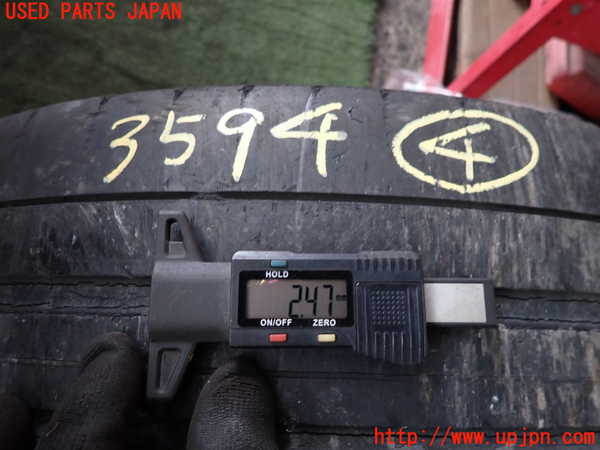 2UPJ-9235949044]BMWアルピナ・D3 ビターボ リムジン(3N1A)(E90)タイヤ　ホイール　1本④ 245/40ZR18 中古_4