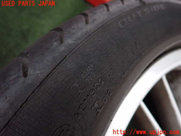 2UPJ-9235949043]BMWアルピナ・D3 ビターボ リムジン(3N1A)(E90)タイヤ　ホイール　1本③ 265/40ZR18 中古_3