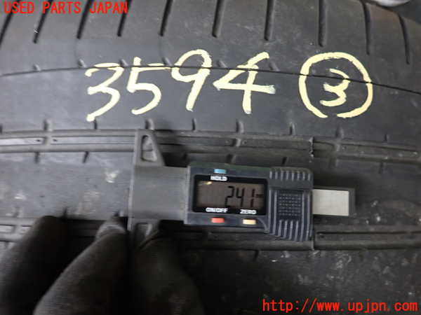 2UPJ-9235949043]BMWアルピナ・D3 ビターボ リムジン(3N1A)(E90)タイヤ　ホイール　1本③ 265/40ZR18 中古_4