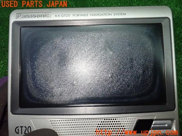 3UPJ=9235960001]セフィーロ エクシモ(A33)前期 Panasonic パナソニック KX-GT20 ポータブルナビ 地図1999年 ジャンク_4