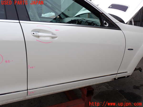 2UPJ-9235971230]ベンツ S350(221057)(W221)右前ドア (43R-000263 M505) 中古_3