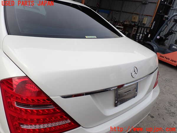 2UPJ-9235971500]ベンツ S350(221057)(W221)トランク 中古_2