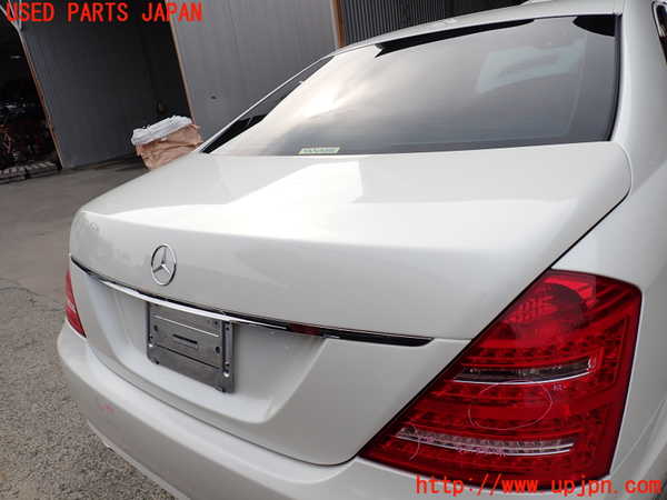 2UPJ-9235971500]ベンツ S350(221057)(W221)トランク 中古_3