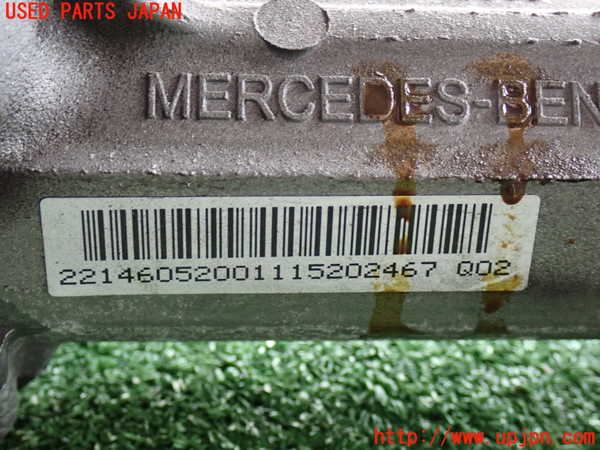 2UPJ-9235974235]ベンツ S350(221057)(W221)パワステギアボックス 中古_5