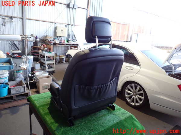 2UPJ-9235977035]ベンツ S350(221057)(W221)運転席シート 中古_4