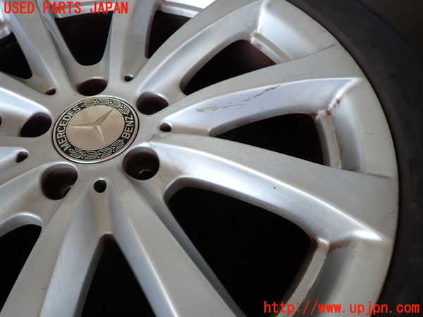 2UPJ-9235979042]ベンツ S350(221057)(W221)タイヤ　ホイール　1本② 255/45ZR18 中古_2