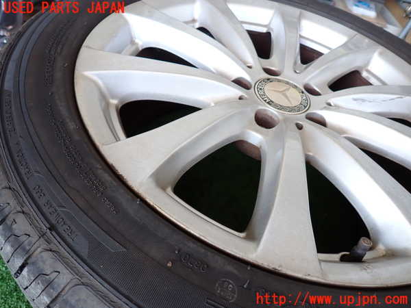 2UPJ-9235979042]ベンツ S350(221057)(W221)タイヤ　ホイール　1本② 255/45ZR18 中古_3