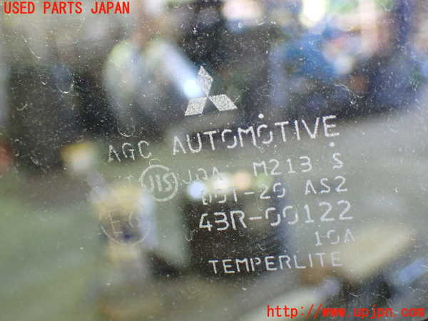 1UPJ-9235981200]デリカD：5(CV5W)右フロント三角窓ガラス 中古(43R-00122 M213)_2