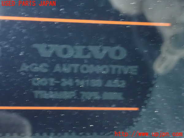 1UPJ-9235991380]ボルボ・V40 クロスカントリー(MB420XC)右クォーターガラス 中古 AGC M189 43R-00048_2