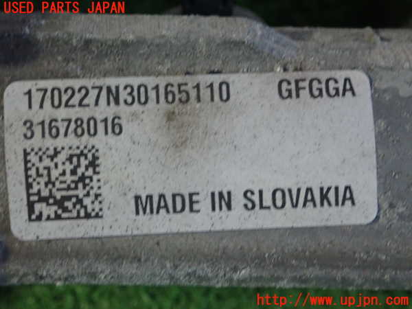 1UPJ-9235994235]ボルボ・V40 クロスカントリー(MB420XC)パワステギアボックス 中古_2