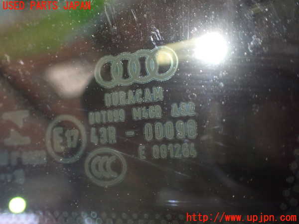 1UPJ-9236021380]アウディ・A5 スポーツバック(F5CVKL)右クォーターガラス 中古(43R-00098 M4CR)_2