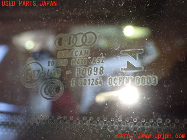 1UPJ-9236021382]アウディ・A5 スポーツバック(F5CVKL)左クォーターガラス 中古(43R-00098 M4CR)_2