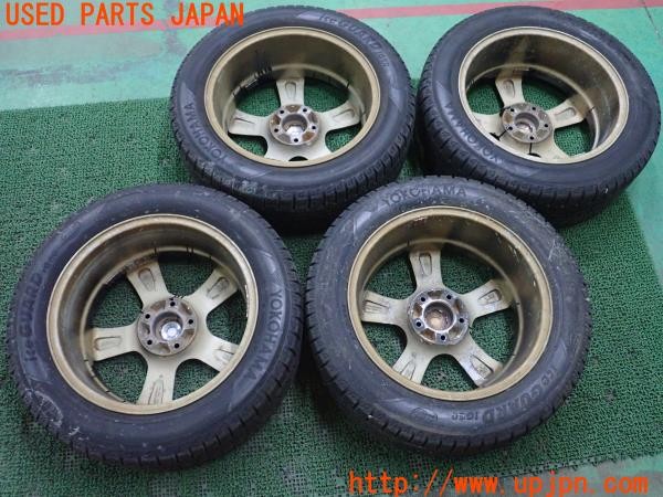 3UPJ=9236030955]BMW 528i(FR30 F10)前期 weds ウェッズ スタッドレスタイヤホイール 17×7J +40 PCD114.3 5穴 4本 中古_5