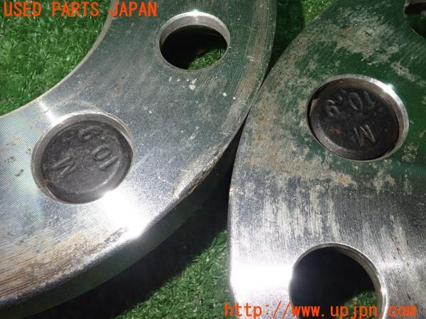 3UPJ=9236030971]BMW 528i(FR30 F10)前期 社外 PCD変換スペーサー 15mm PCD120/114.3 5穴 ハブ径約73mm M12×P1.5 ジャンク_4