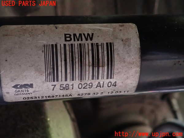 2UPJ-9236034025]BMW 528i(FR30)左リアドライブシャフト 中古 (F10)_4