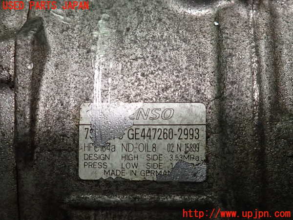 2UPJ-9236036025]BMW 528i(FR30)エアコンコンプレッサー 中古 (F10)_3