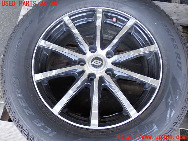 2UPJ-9236049035]CX-5(KF2P)社外 タイヤ　ホイール　4本セット 225/65R17 (ジャンク品) 中古_2