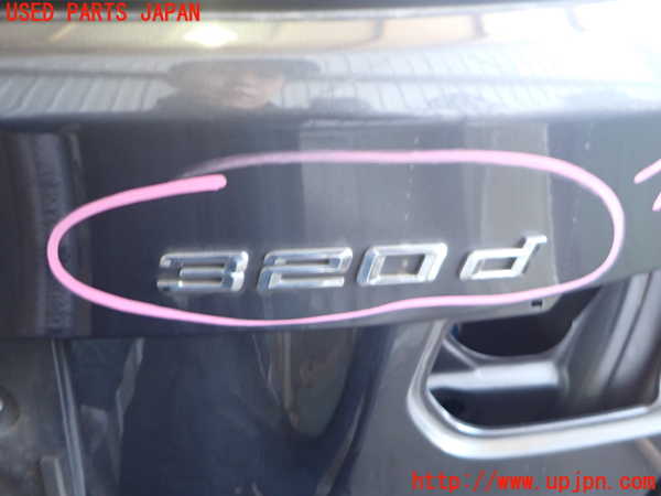 2UPJ-9236051566]BMW 320d ツーリング(3D20)(F31)バックドア リアゲート ハッチ (SEKURIT 43R-001168 M491) 中古_2
