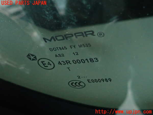 2UPJ-9236061380]ジープ・コンパス(MK49)右クォーターガラス 中古 MOPAR M535 43R-000183_2