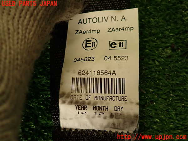 2UPJ-9236067075]ジープ・コンパス(MK49)助手席シートベルト 中古_4