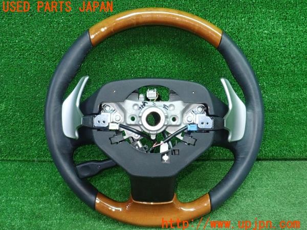 3UPJ=9236080617]レクサス IS250C(GSE20)純正 ステアリング レザー ウッド 中古_2