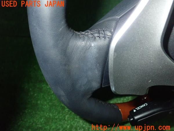 3UPJ=9236080617]レクサス IS250C(GSE20)純正 ステアリング レザー ウッド 中古_4