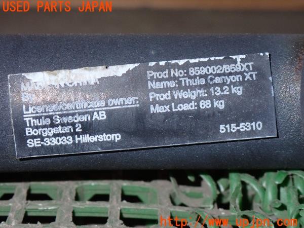 3UPJ=9236090063]ランドローバー レンジローバー 4.6HSE(LP60D P38A)後期 THULE スーリー Canyon XT 859XT 8591XT ルーフラック 中古_5
