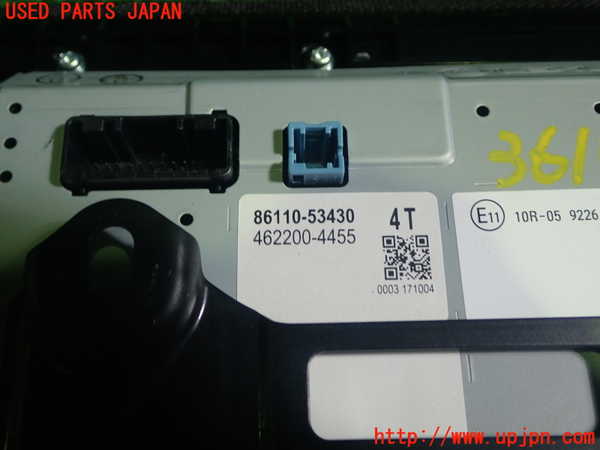 1UPJ-9236106629]レクサス・IS300h(AVE30)モニター 中古_3