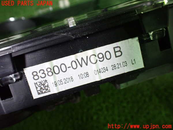 1UPJ-9236116170]C-HRハイブリッド(ZYX10)スピードメーター 中古_4