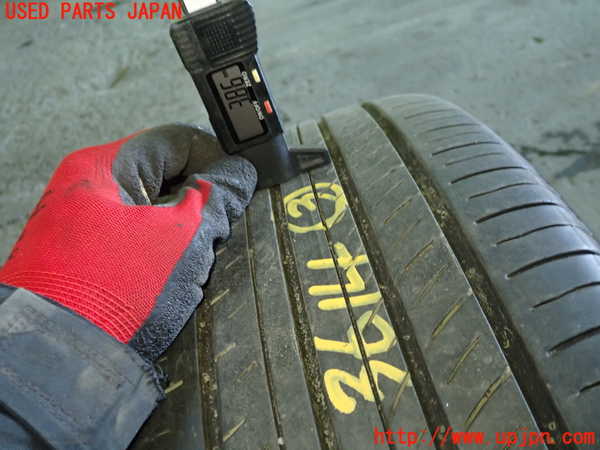 1UPJ-9236149038]ベンツ C200 ステーションワゴン(205242C)(205)タイヤ　ホイール　1本③ 225/50R17 中古_4