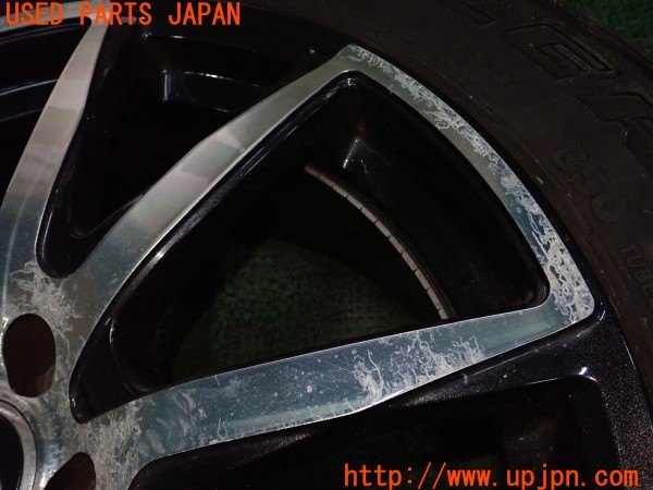 3UPJ=9236160920]アウディ Q5 2.0 TFSIクワトロ(8RCDNF)社外 タイヤホイール 19×8.5J +47? PCD112 5穴 中古_4