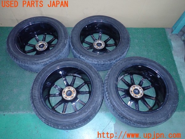 3UPJ=9236160920]アウディ Q5 2.0 TFSIクワトロ(8RCDNF)社外 タイヤホイール 19×8.5J +47? PCD112 5穴 中古_5